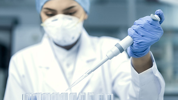Decontamination of small volumes in biomedical environments
